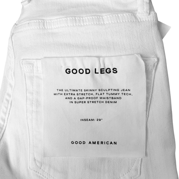 GOOD AMERICAN Good Legs High Rise Skinny Jeans! - Picture 7 of 9